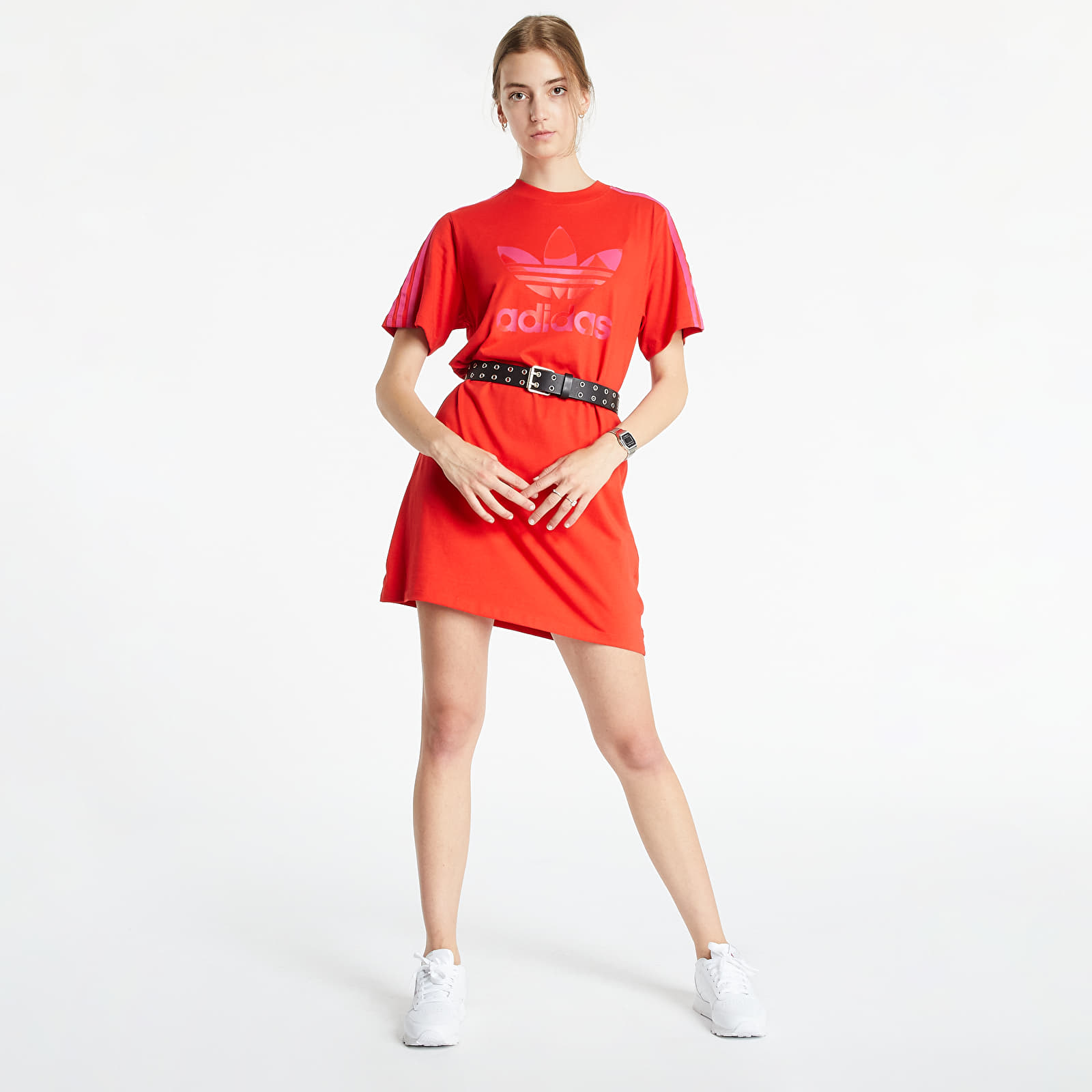 Dress adidas x Marimekko Tee Dress Vivid Red