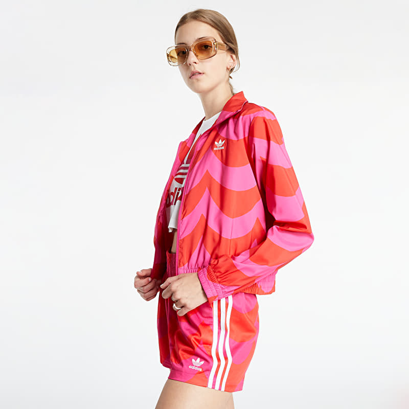 adidas x Marimekko Track Top Vivid Red/ Team Real Magenta | Footshop