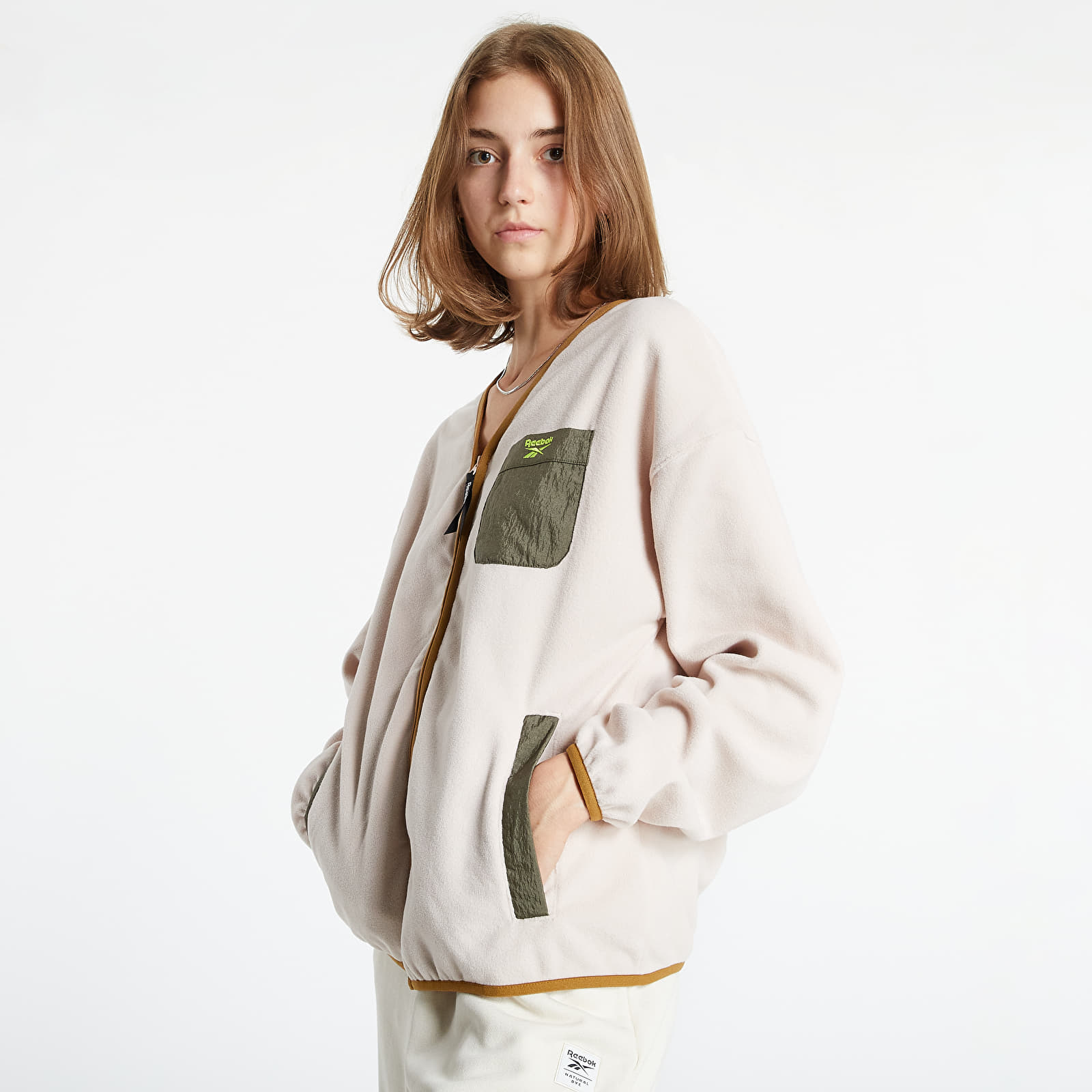 Kapucnis pulóverek és pulcsik Reebok Classics Camp Polar Fleece Zip Sofecr