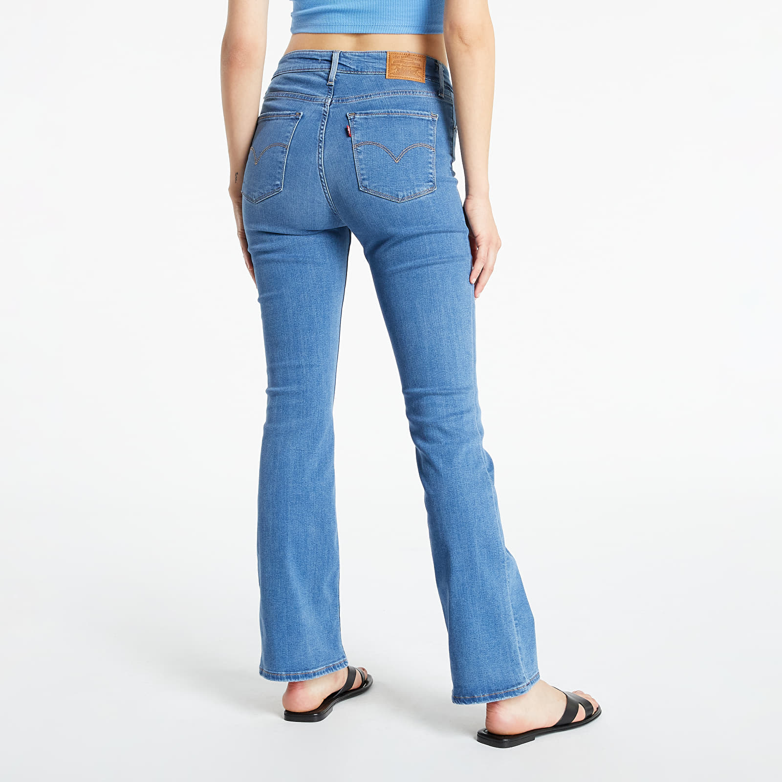 Džínsy Levi's® 725 High-Rise Bootcut Jeans Blue