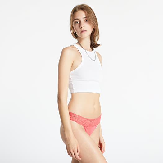 Panties Tommy Hilfiger Thong 3 Pack Faded Red/ Faded Coral/ Desert