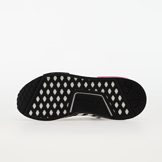 Adidas nmd black with red bottom sales