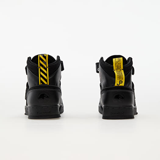 Reebok high tops mens yellow hotsell