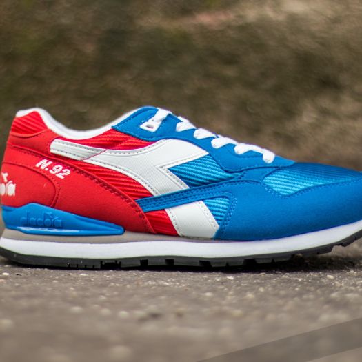 Diadora N-92 Poppy Red/ Imperial Blue | Footshop