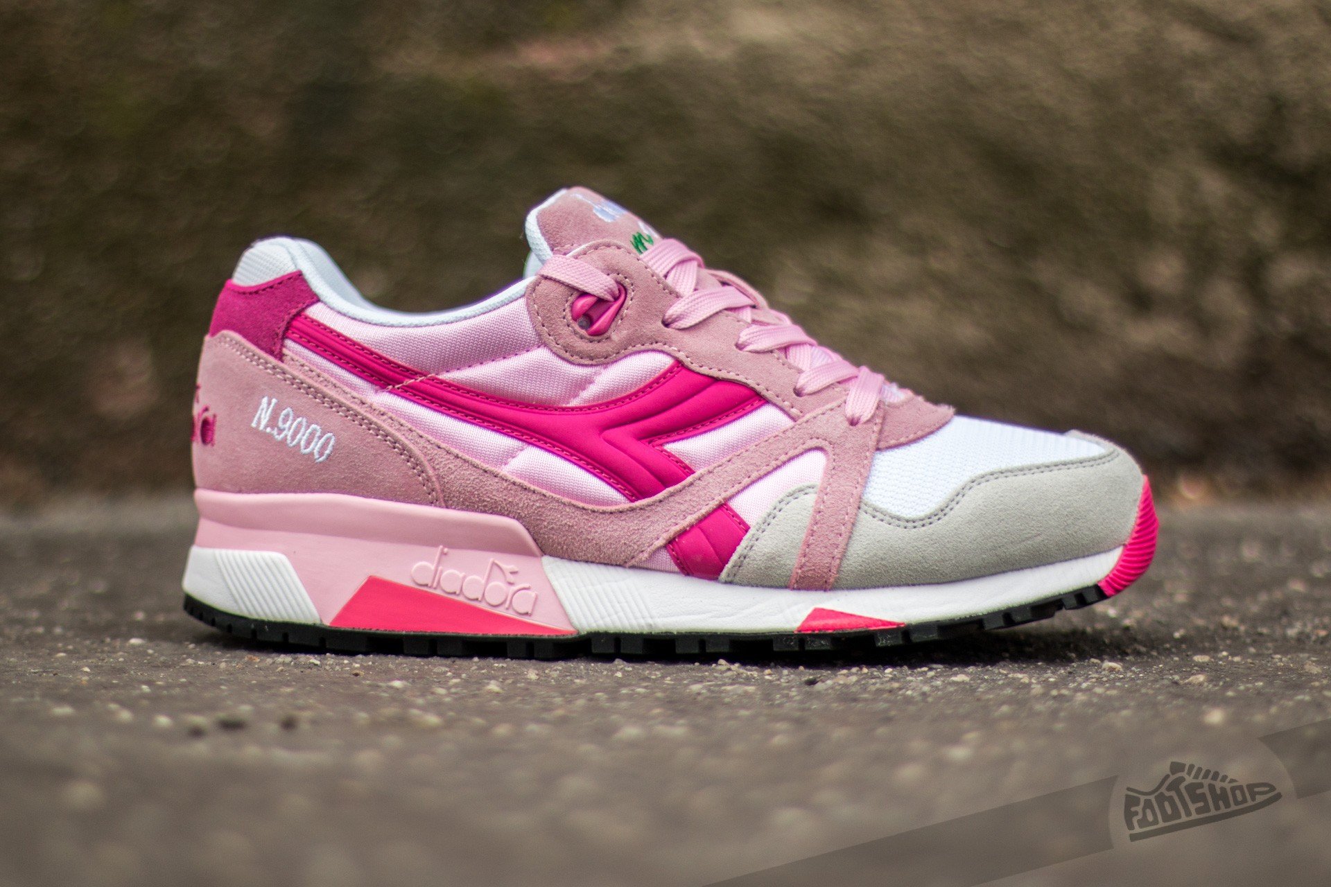 Scarpe donna Diadora N9000 NYL Pink Rose Shadow Magenta Footshop