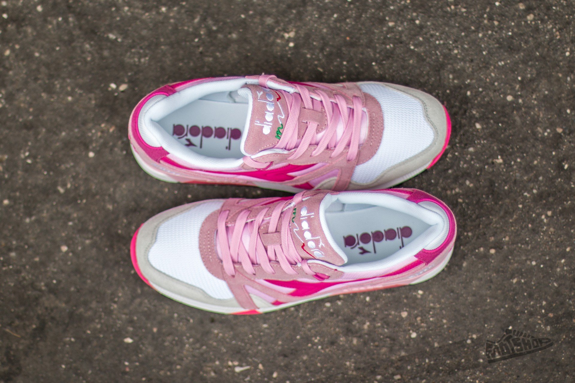 Scarpe donna Diadora N9000 NYL Pink Rose Shadow Magenta Footshop