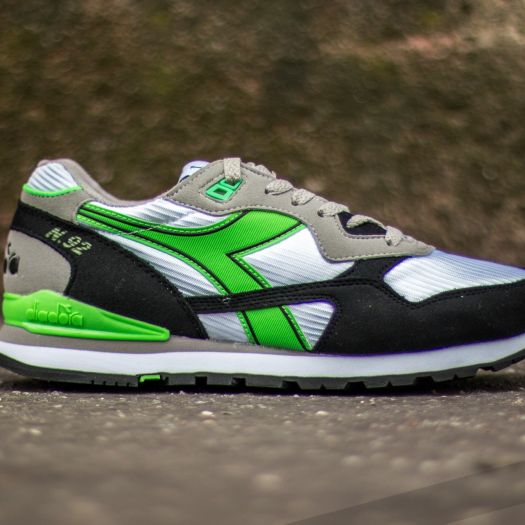 Men's shoes Diadora N-92 White/ Green Fluo (C6109) | Footshop