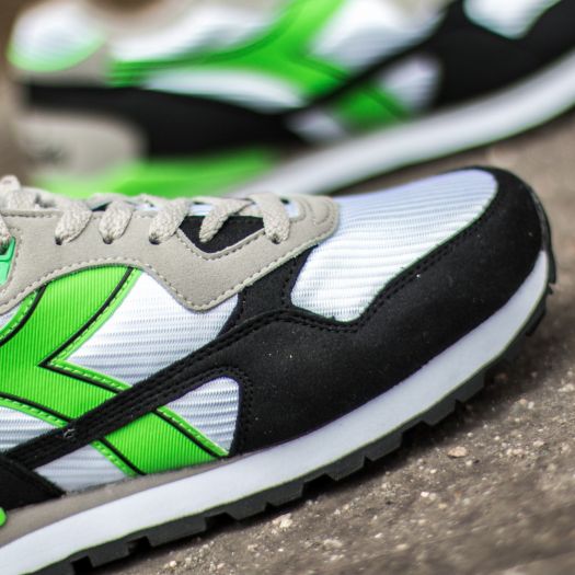 Men's shoes Diadora N-92 White/ Green Fluo (C6109) | Footshop