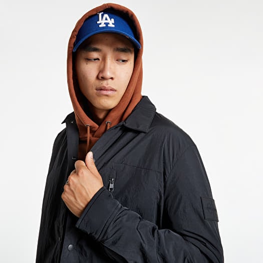 Jacke Calvin Klein Jeans Fleece Lined Overshirt Black