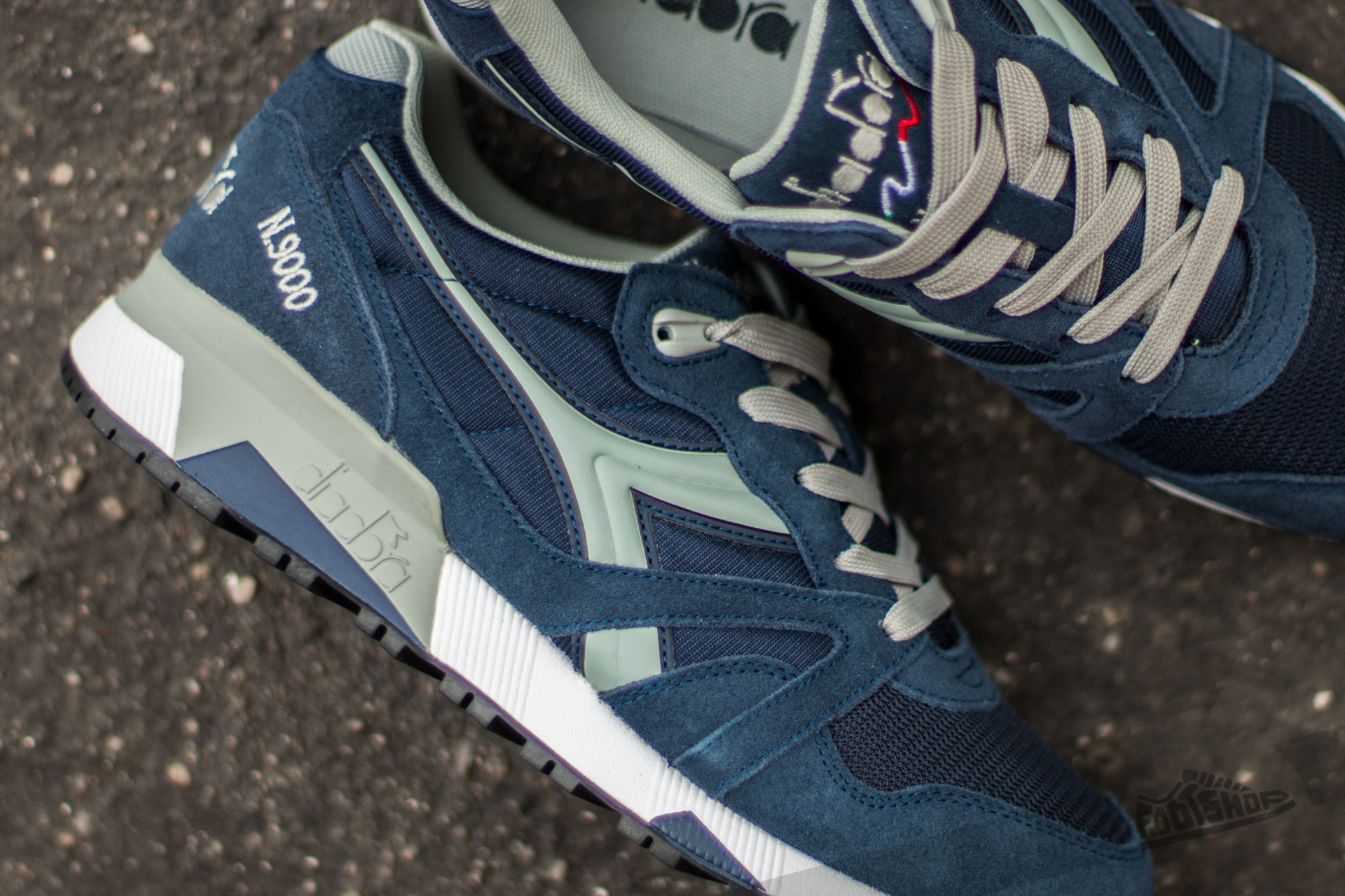 Men's shoes Diadora N9000 NYL Classic Navy/ High Rise (C4983