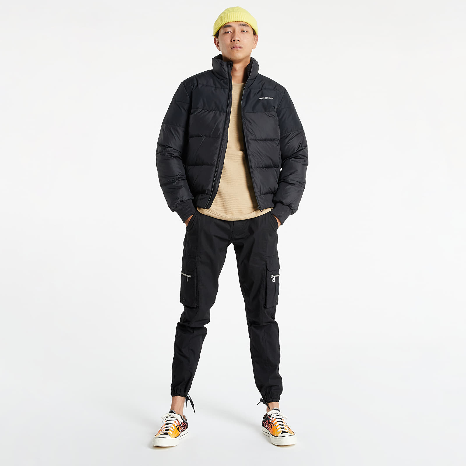 Якета Calvin Klein Jeans Blocking Faux Down Jacket