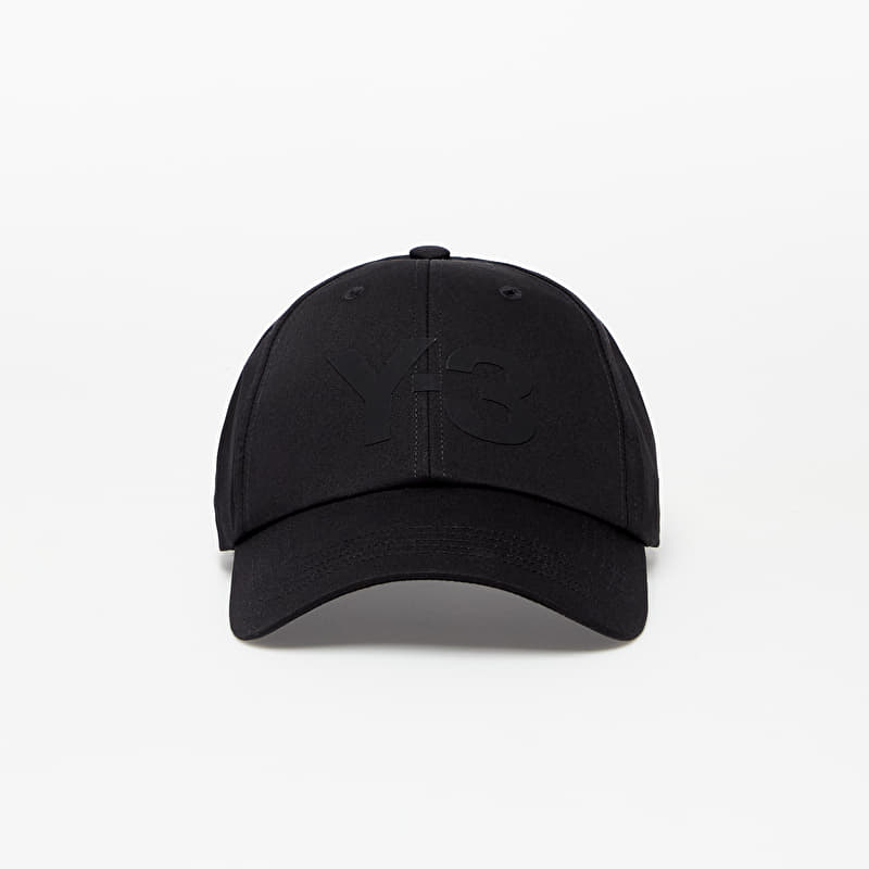 Y-3 Logo Cap Black