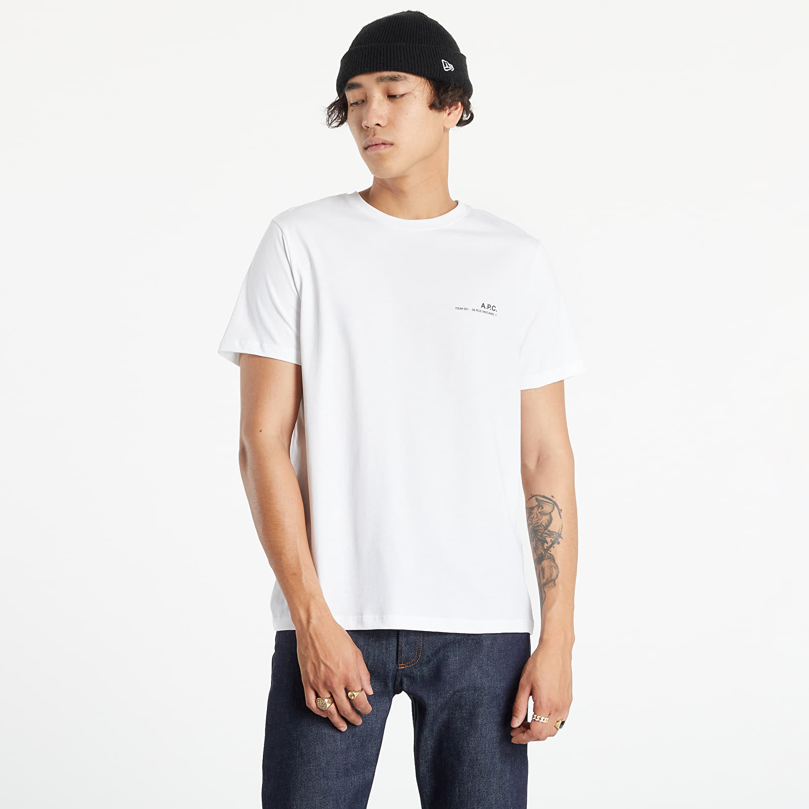 Magliette A.P.C. Item Tee Blanc