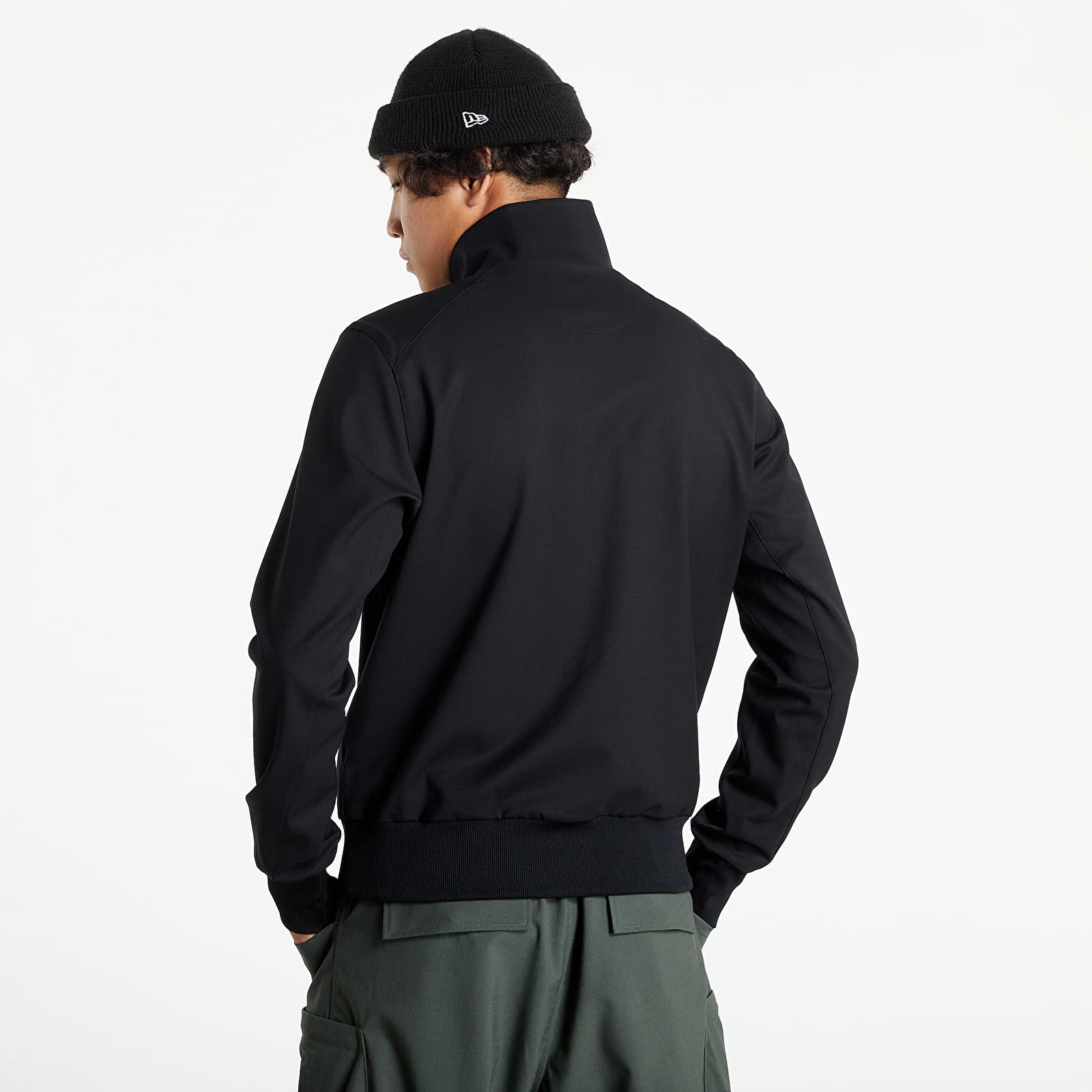 Jackets Y-3 Classic Refined Wool Stretch Track Jacket Black