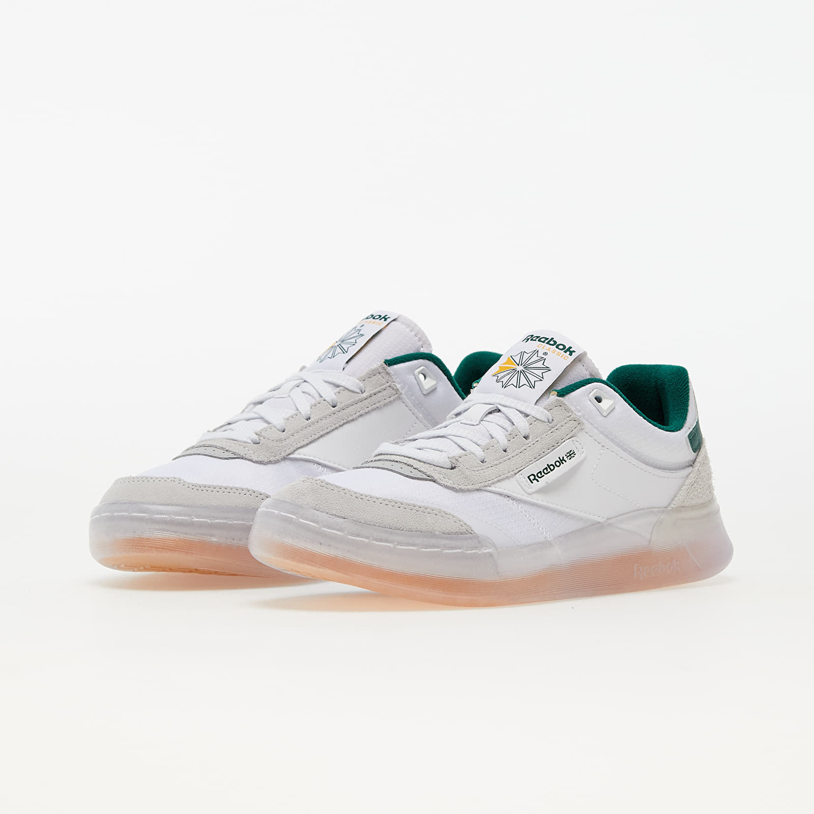 Men's shoes Reebok Club C Legacy Ftw White/ Dark Green/ Core Gold