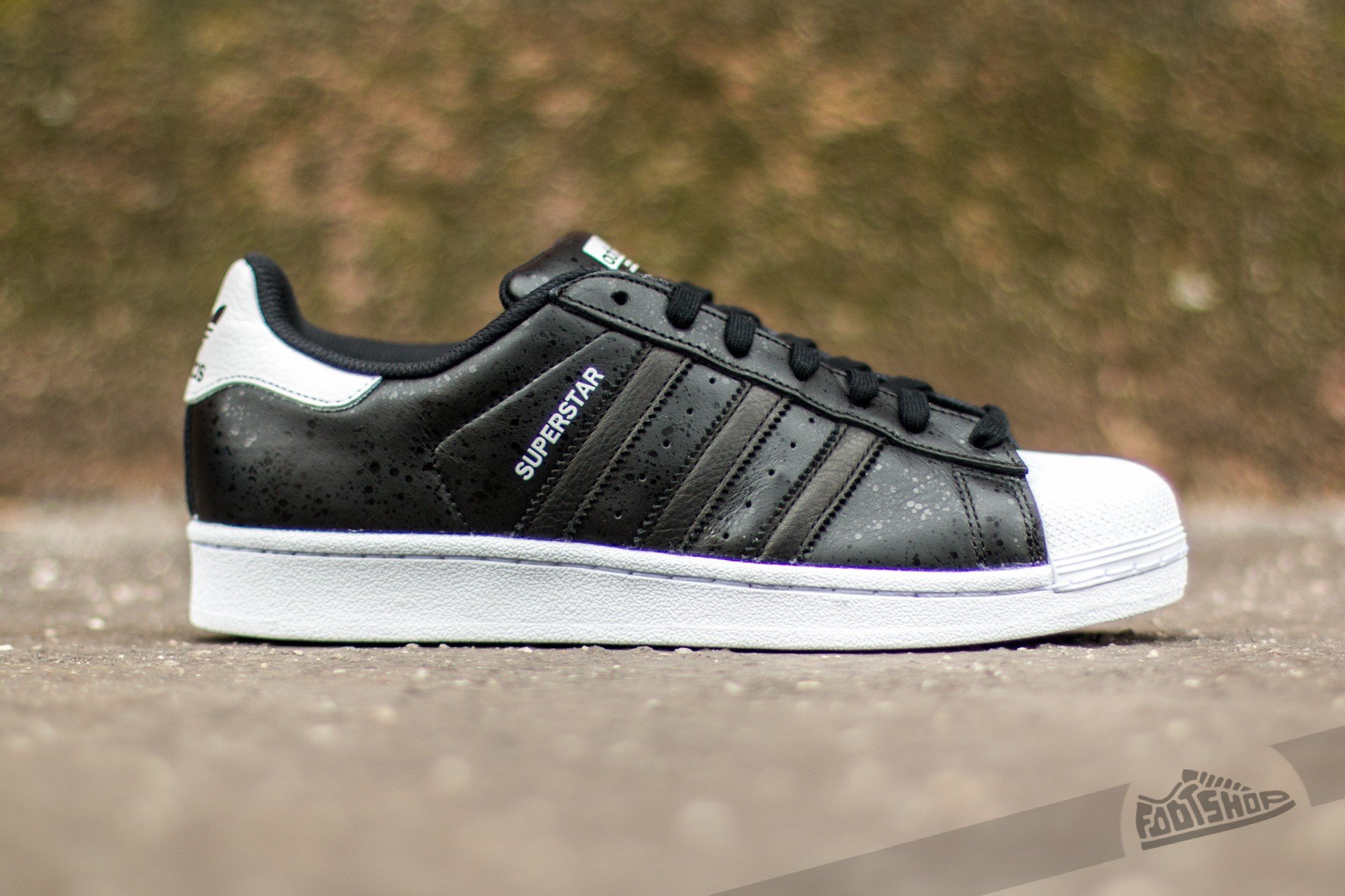 Pánske tenisky a topánky adidas Superstar Core Black/ Core Black/ Crystal White