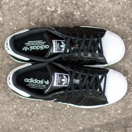 Scarpe uomo adidas Superstar Core Black Core Black Crystal White Footshop