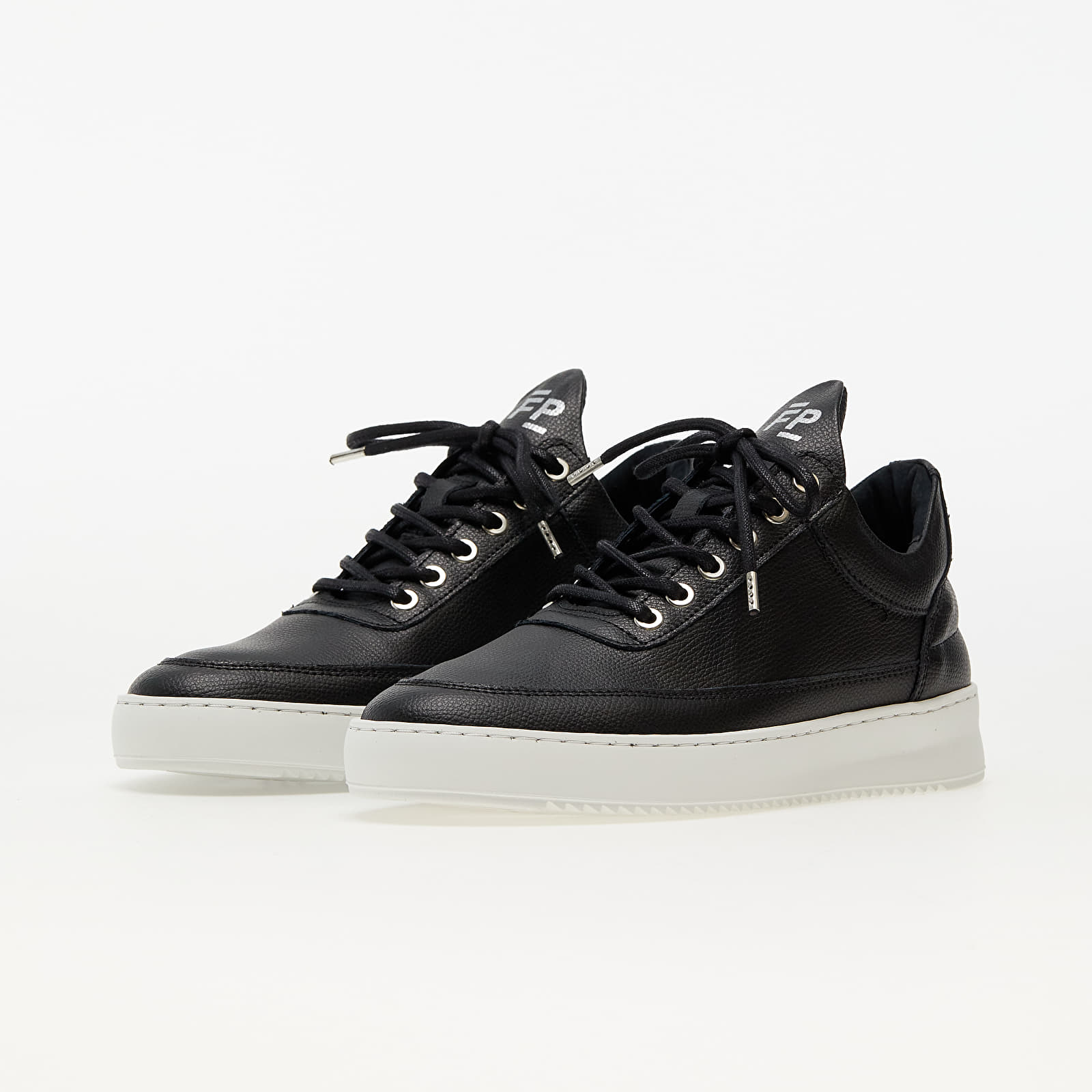 Férfi cipők Filling Pieces Low Top Crumbs Black