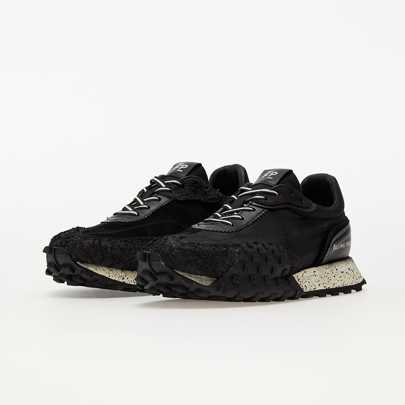 Herren Sneaker und Schuhe Filling Pieces Crease Runner Sprint Black