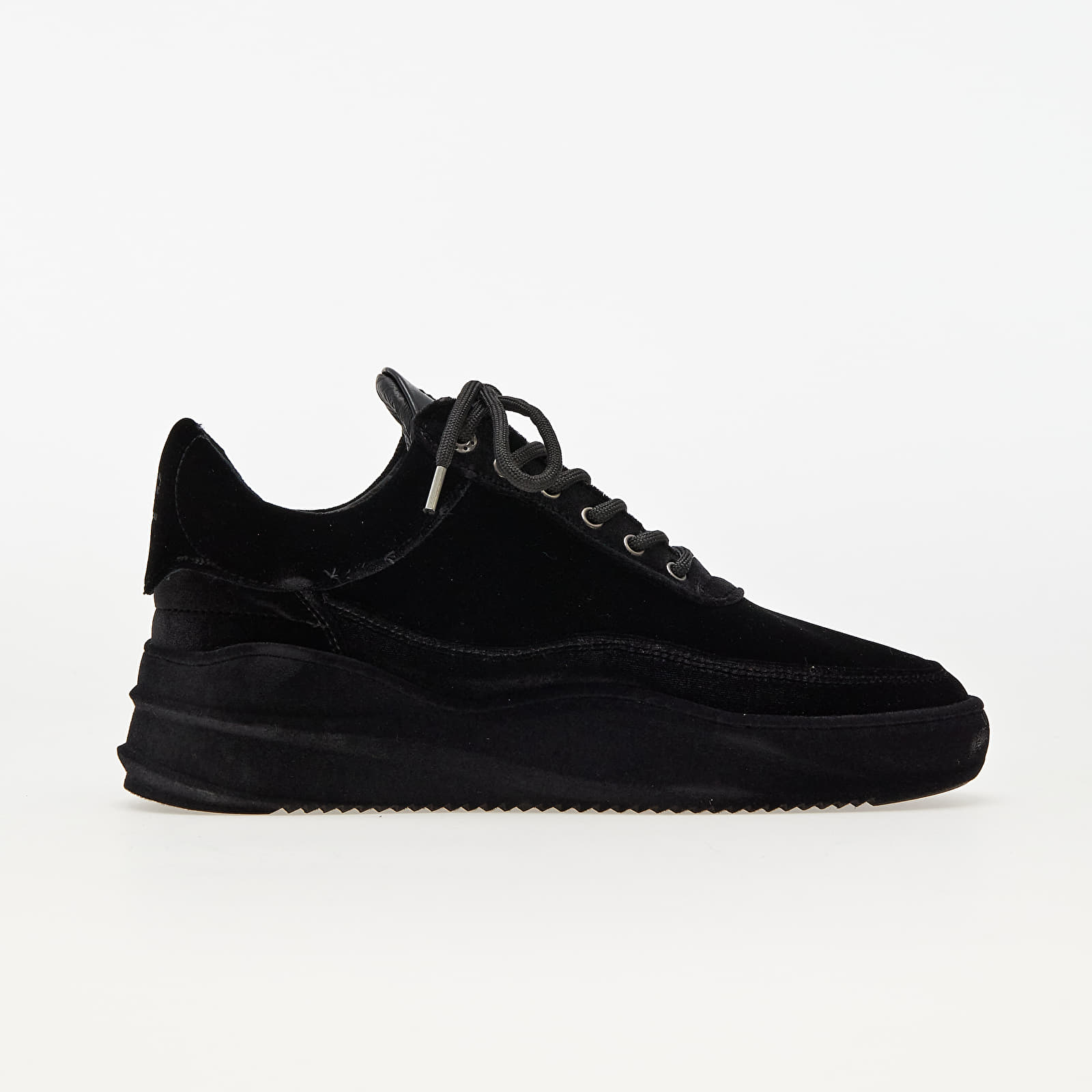 Мъжки кецове и обувки Filling Pieces Low Eva Velvet All Black