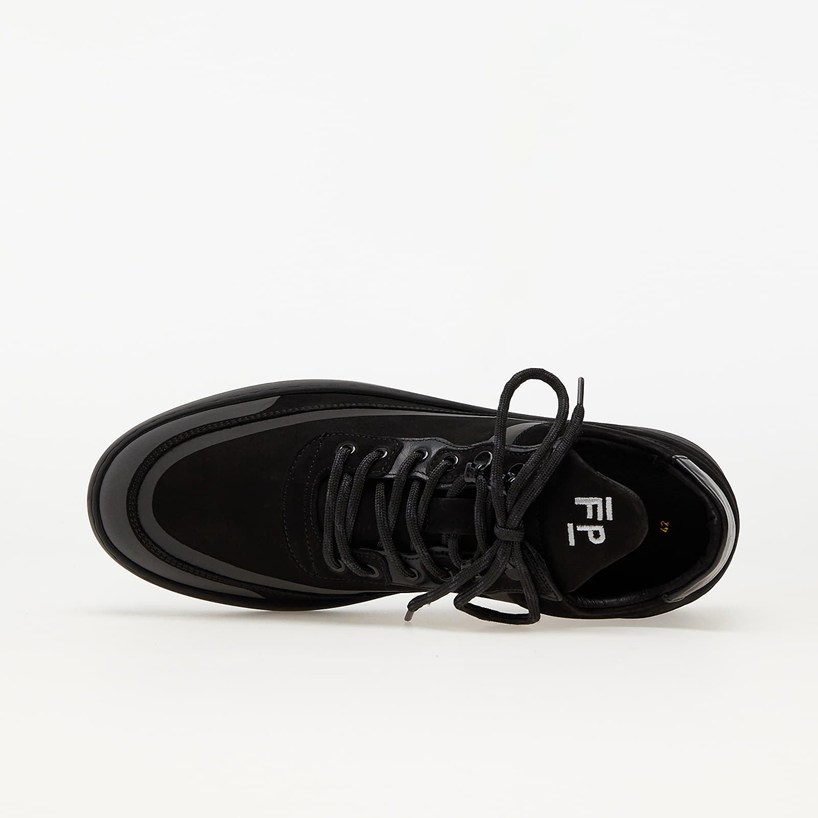 Moški čevlji Filling Pieces Low Top Ripple Meta All Black