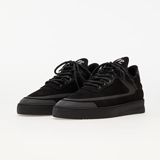 Men s shoes Filling Pieces Low Top Ripple Meta All Black Footshop