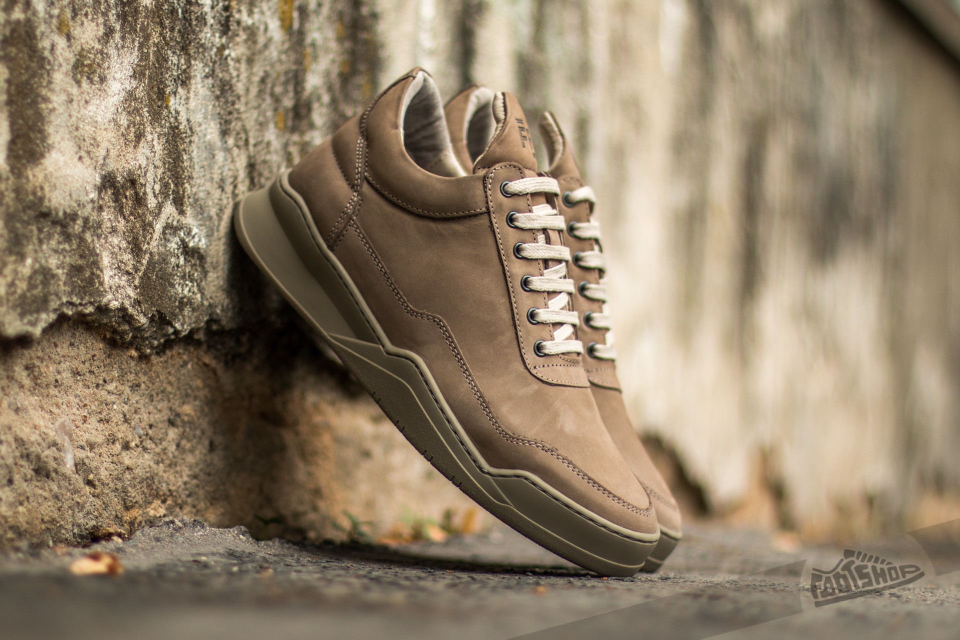 Men s shoes Filling Pieces Low Top Ghost Taupe Footshop