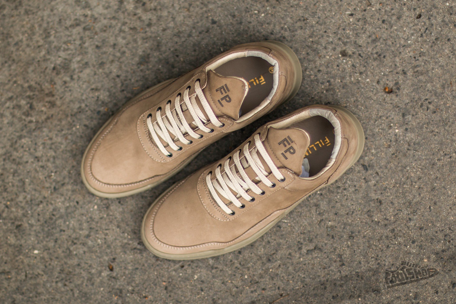 Moški čevlji Filling Pieces Low Top Ghost Taupe