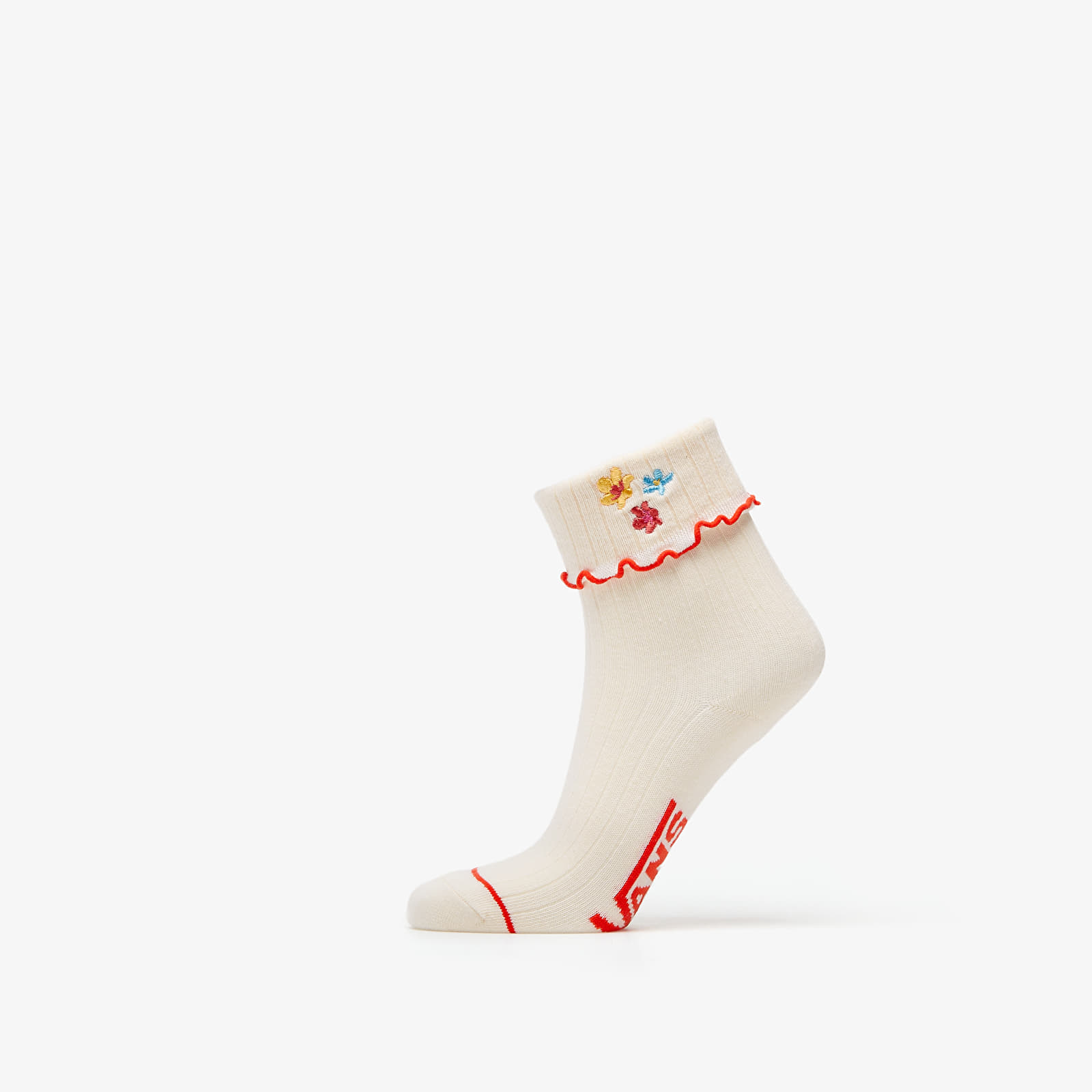 Ponožky Vans Needlepoint Ruffle Socks 1Pack Marshmallow