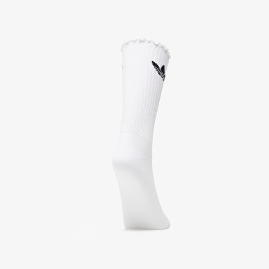 Socks adidas Ruffle Crew 2-Pack White/ Black Footshop