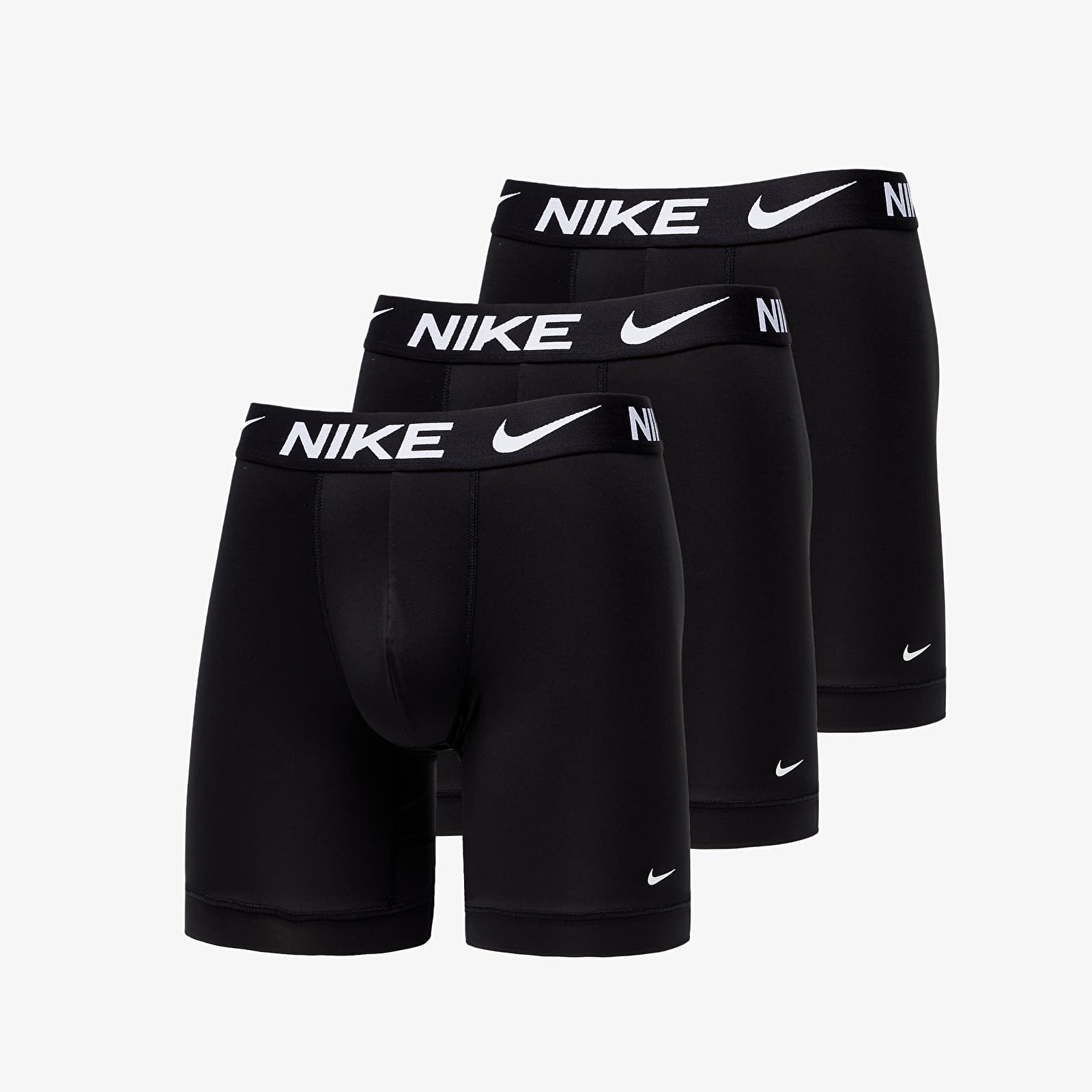 Bokserki Nike Boxer Brief Long 3 Pack Black