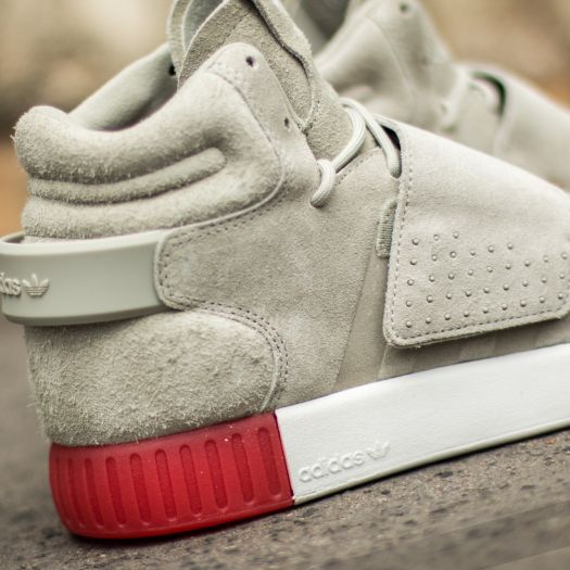 Men s shoes adidas Tubular Invader Strap Sesame Sesame Vivid Red Footshop