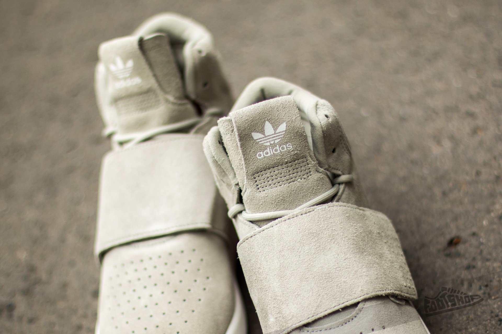 Pánske tenisky a topánky adidas Tubular Invader Strap Sesame/ Sesame/ Vivid Red