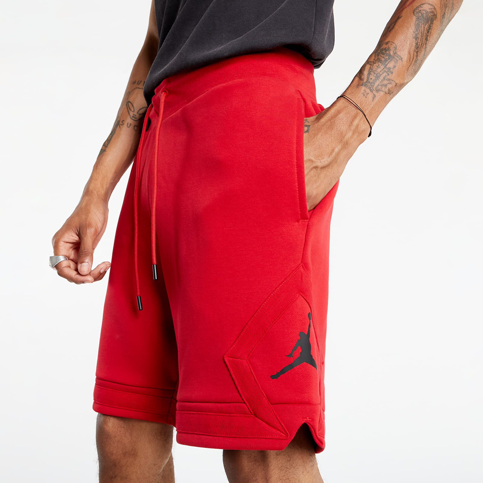 Pantalones cortos Jordan Gym Red Diamond para hombre, Rojo (Gym Red)