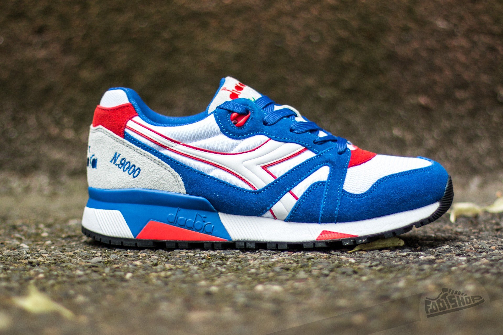 Men s shoes Diadora N9000 NYL True Blue Poppy Red Footshop