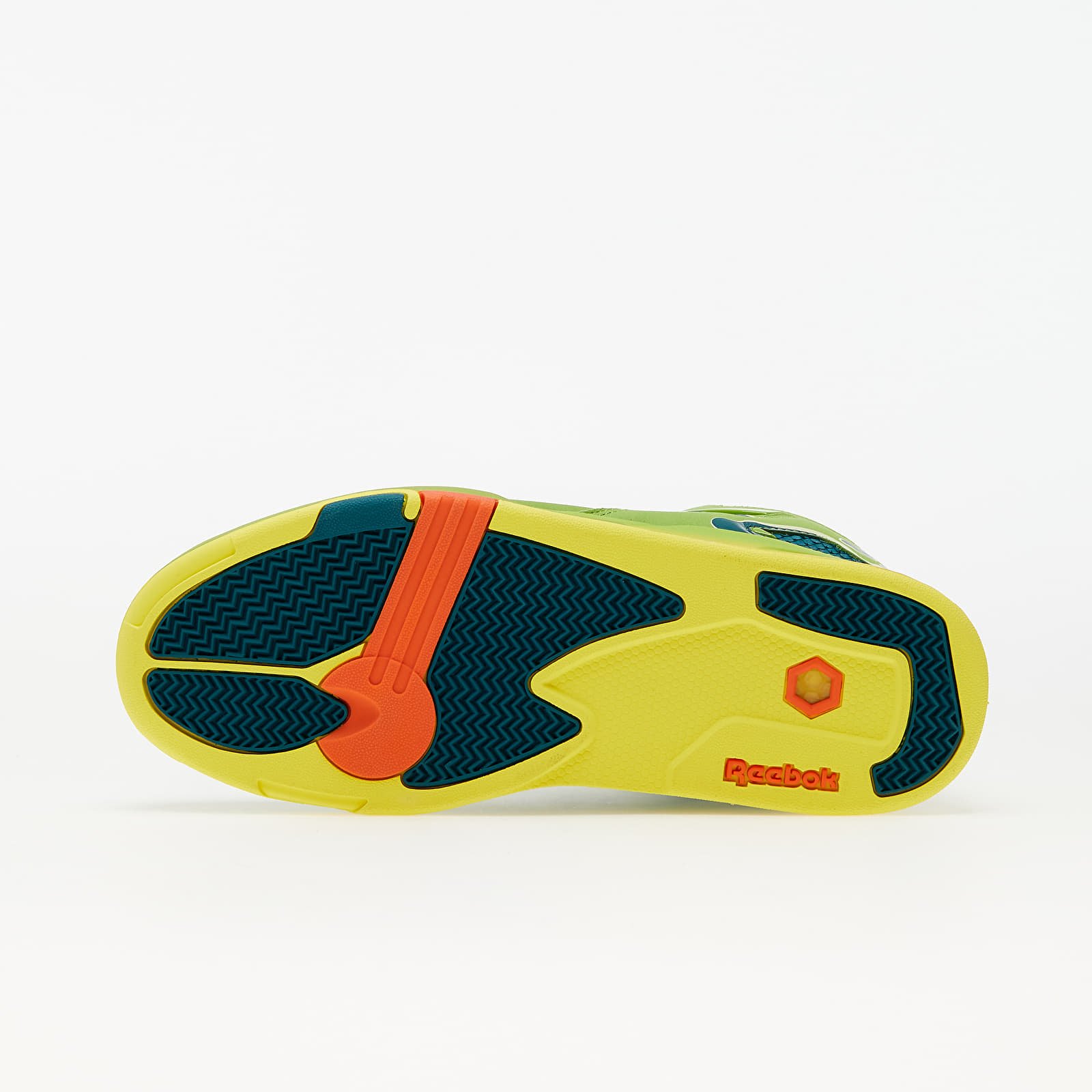 Reebok pumps enfant cyan on sale