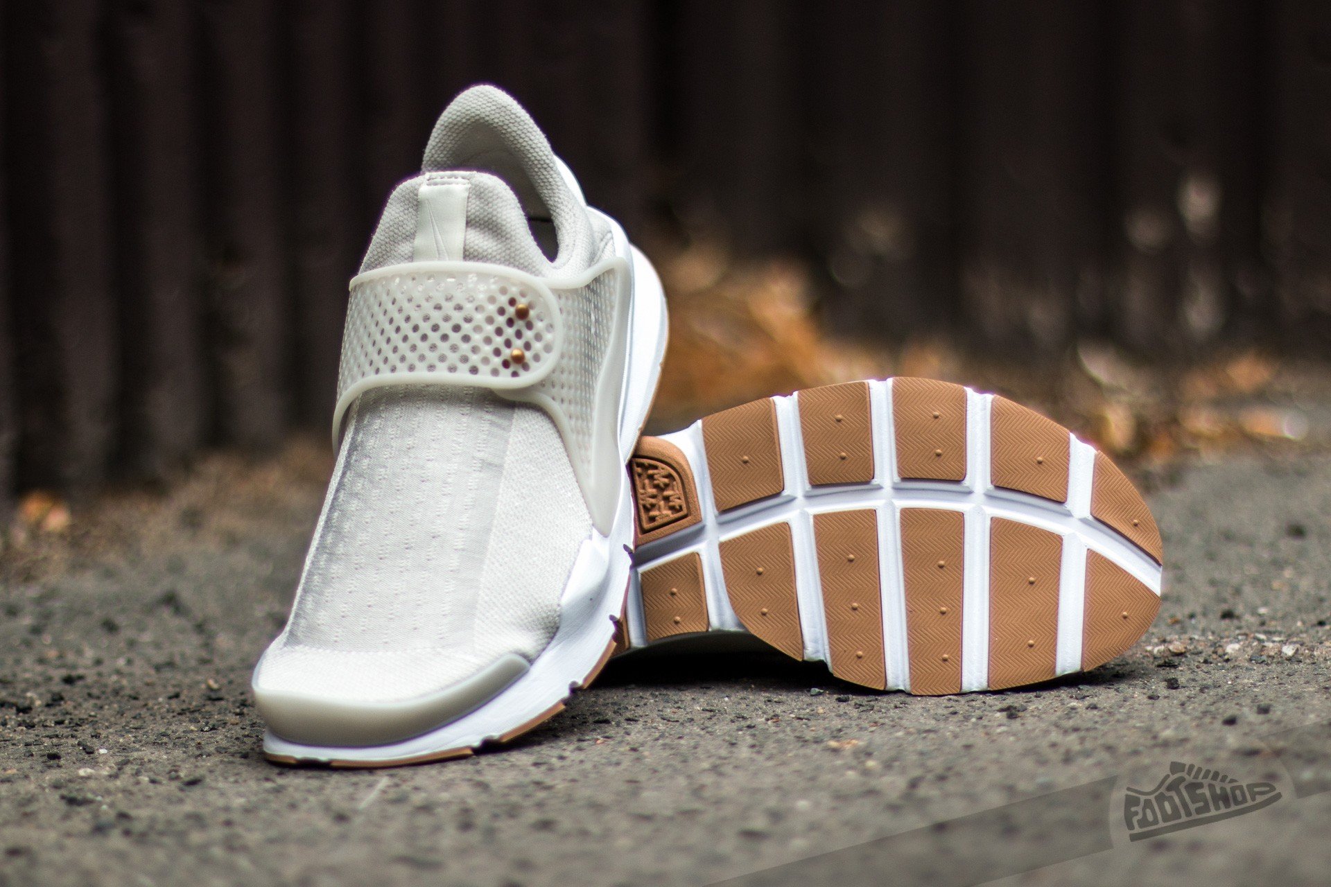 Damen Sneaker und Schuhe Nike Wmns Sock Dart Light Bone/ Sail-Sail-White