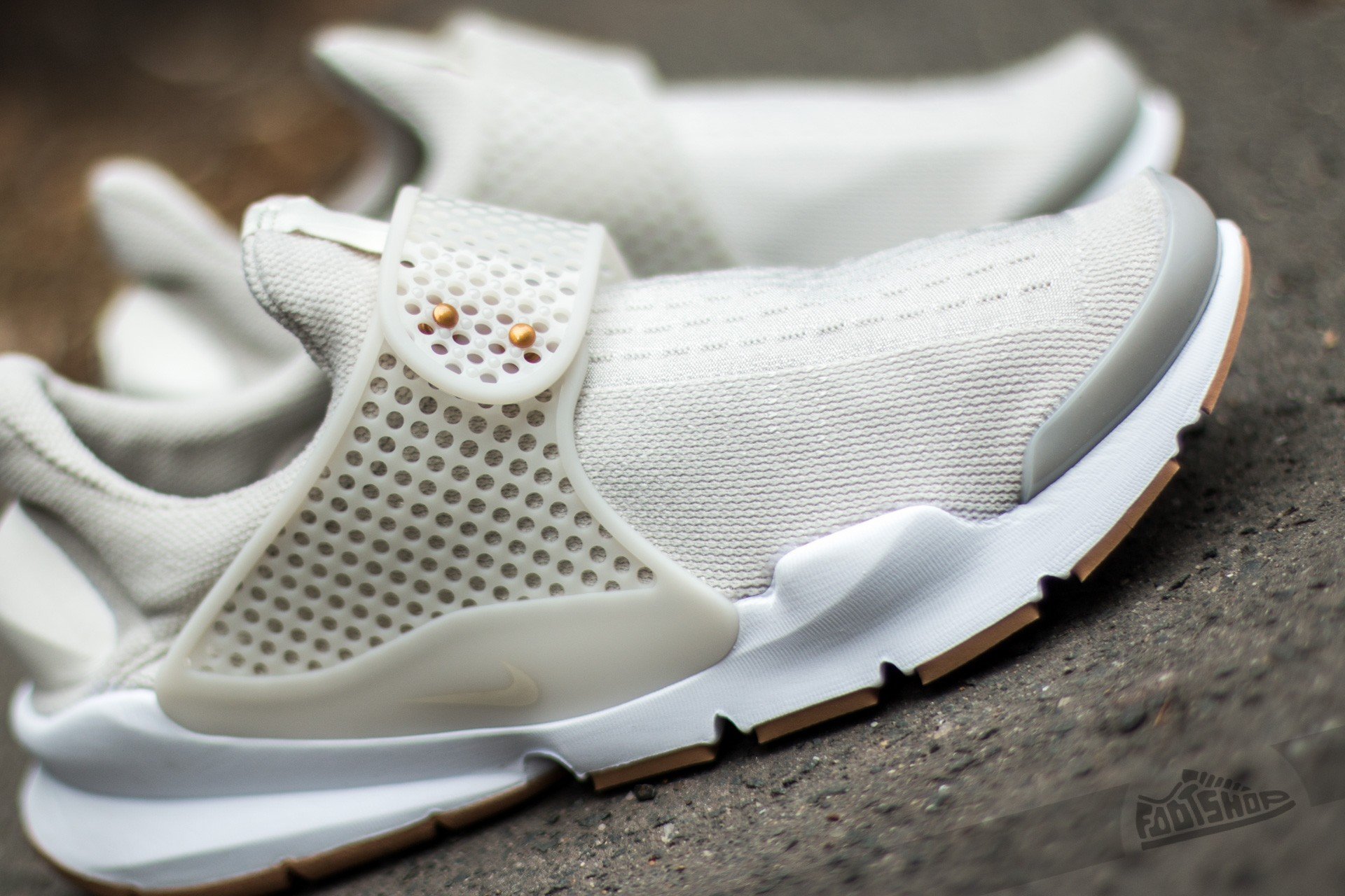 Damen Sneaker und Schuhe Nike Wmns Sock Dart Light Bone/ Sail-Sail-White