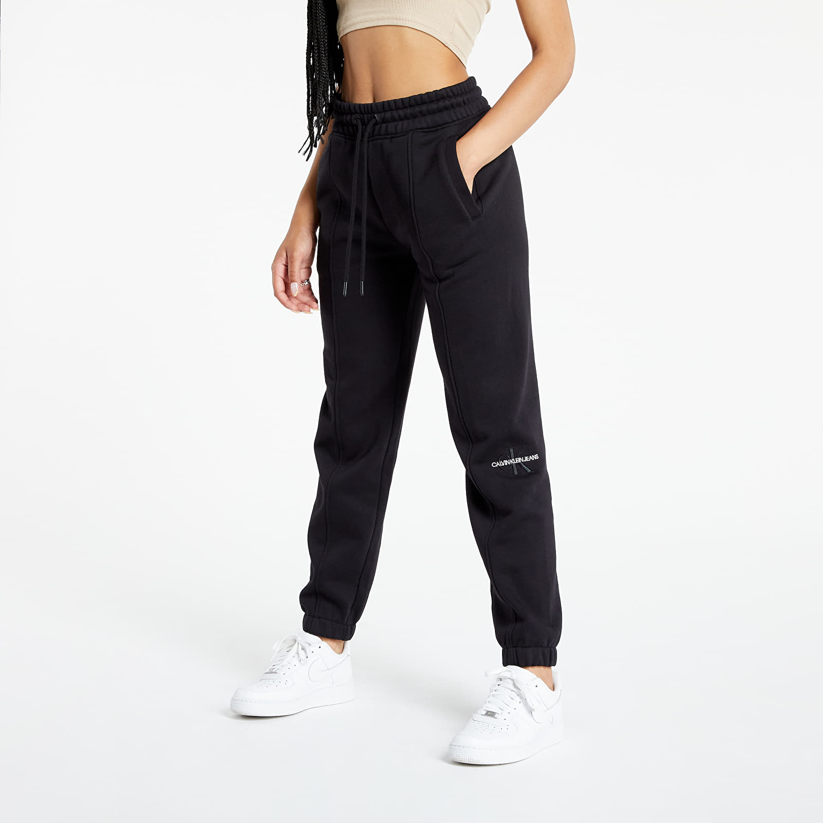 Calvin klein monogram joggers womens new arrivals