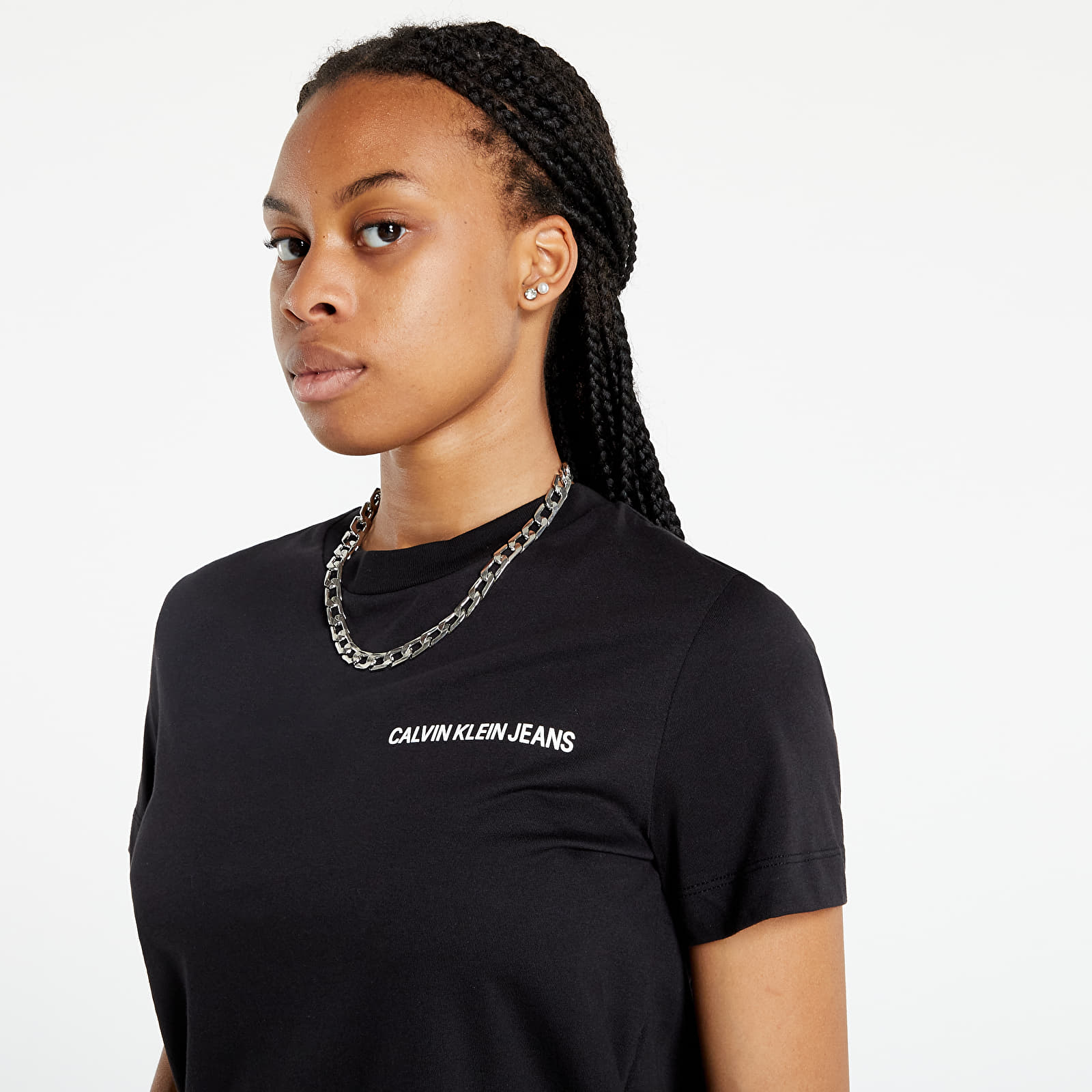Majice T-shirt Calvin Klein Jeans Vertical Logo Tee