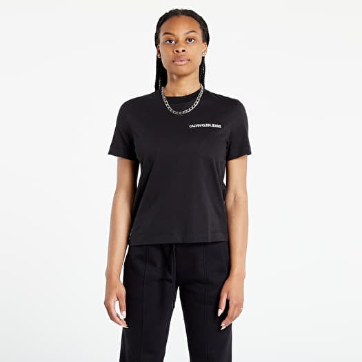 Calvin klein women's shop black t shirt
