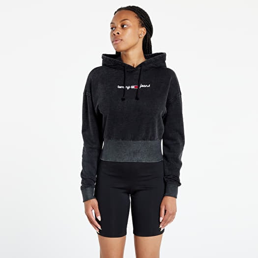 Tommy sport cropped online hoodie