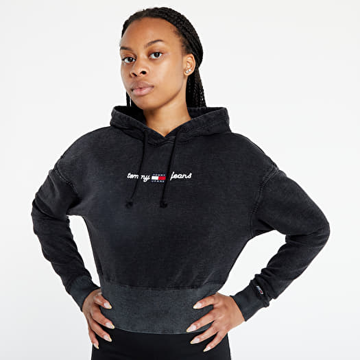 Tommy jeans hotsell black hoodie
