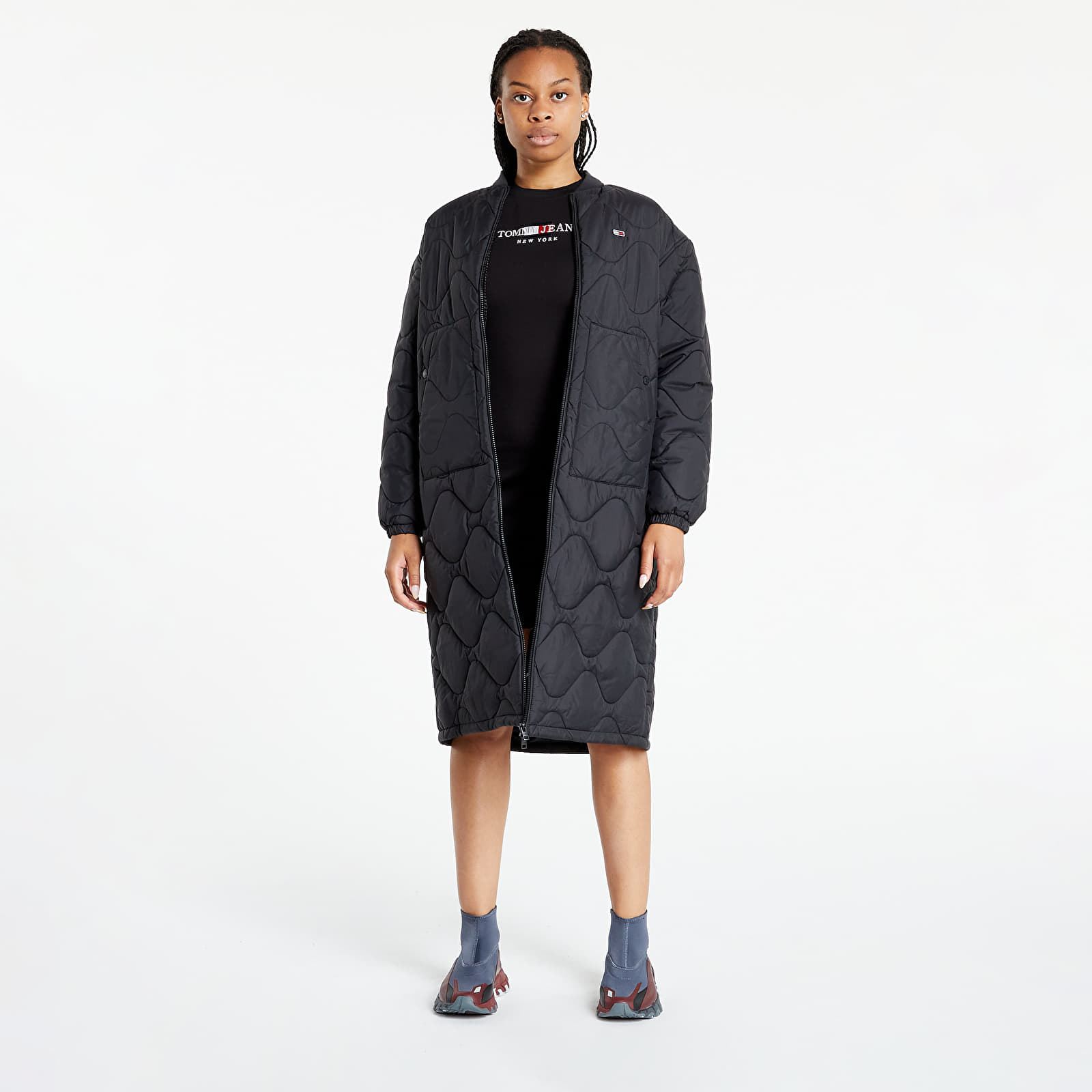 Tommy Jeans Quilted Bomber Coat