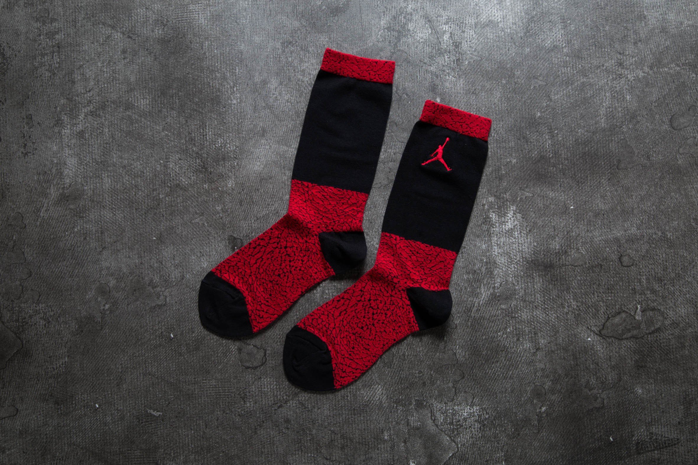 Calcetines Jordan Elephant Crew Socks Black/ Red