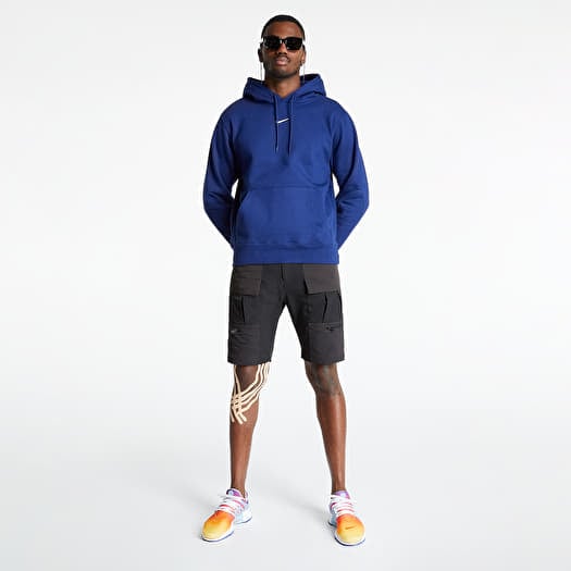 Nike blue 2025 and white hoodie