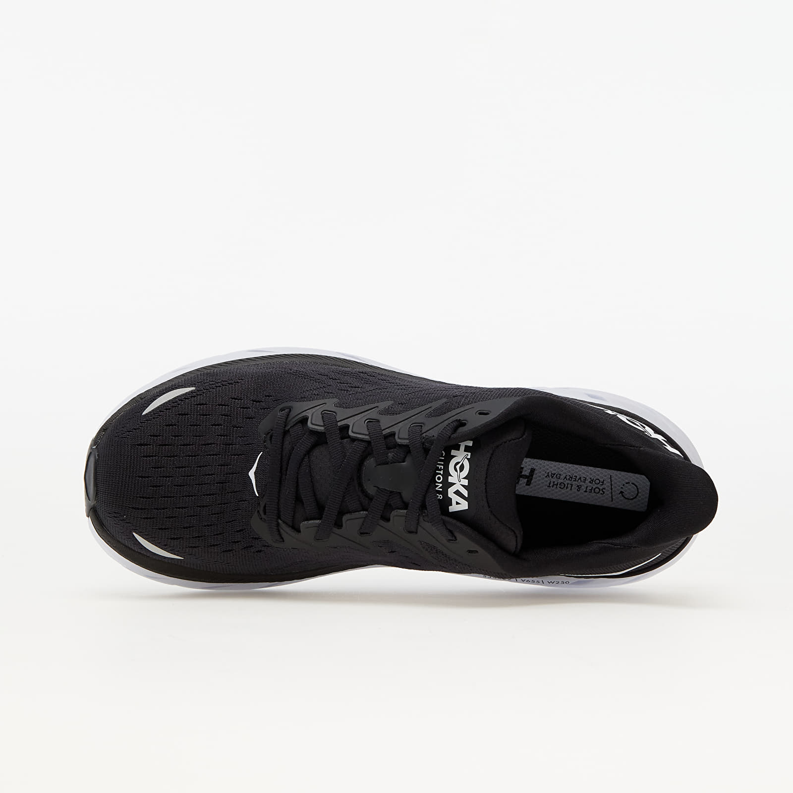 Skor för män Hoka One One® M Clifton 8 Black/ White