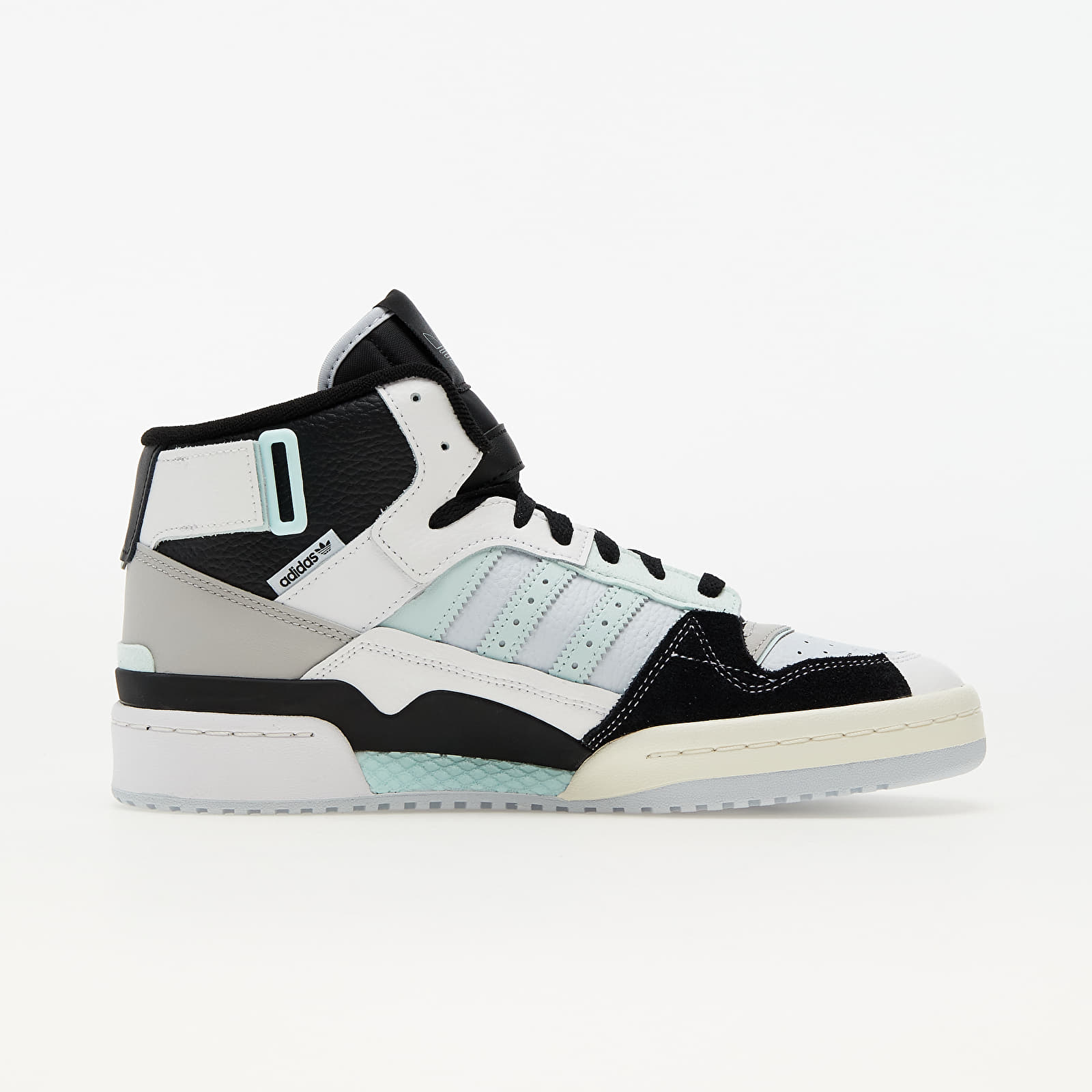 Herren Sneaker und Schuhe adidas Forum Exhibit Mid Ftw White/ Grey Two/ Halo Mint