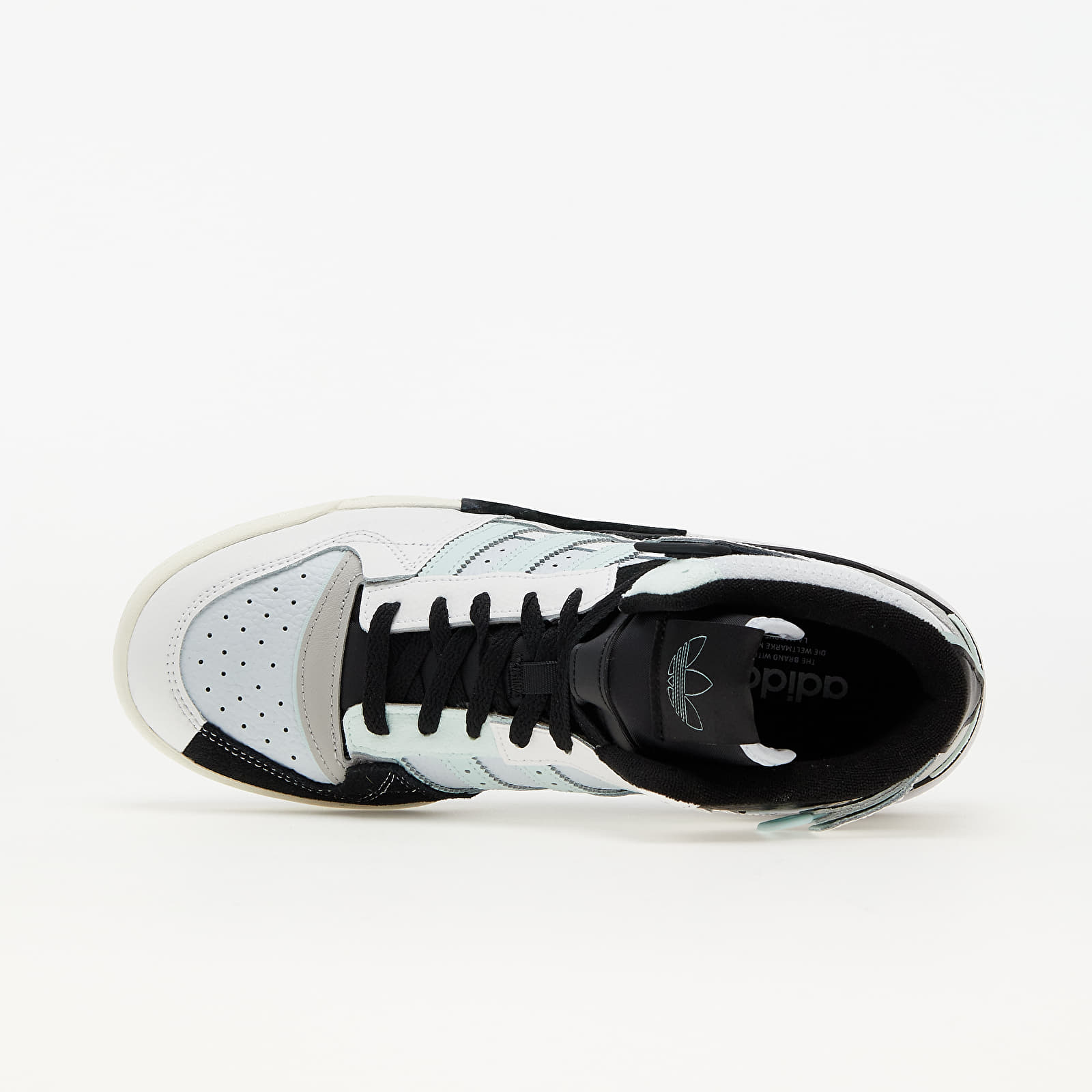 Herren Sneaker und Schuhe adidas Forum Exhibit Mid Ftw White/ Grey Two/ Halo Mint