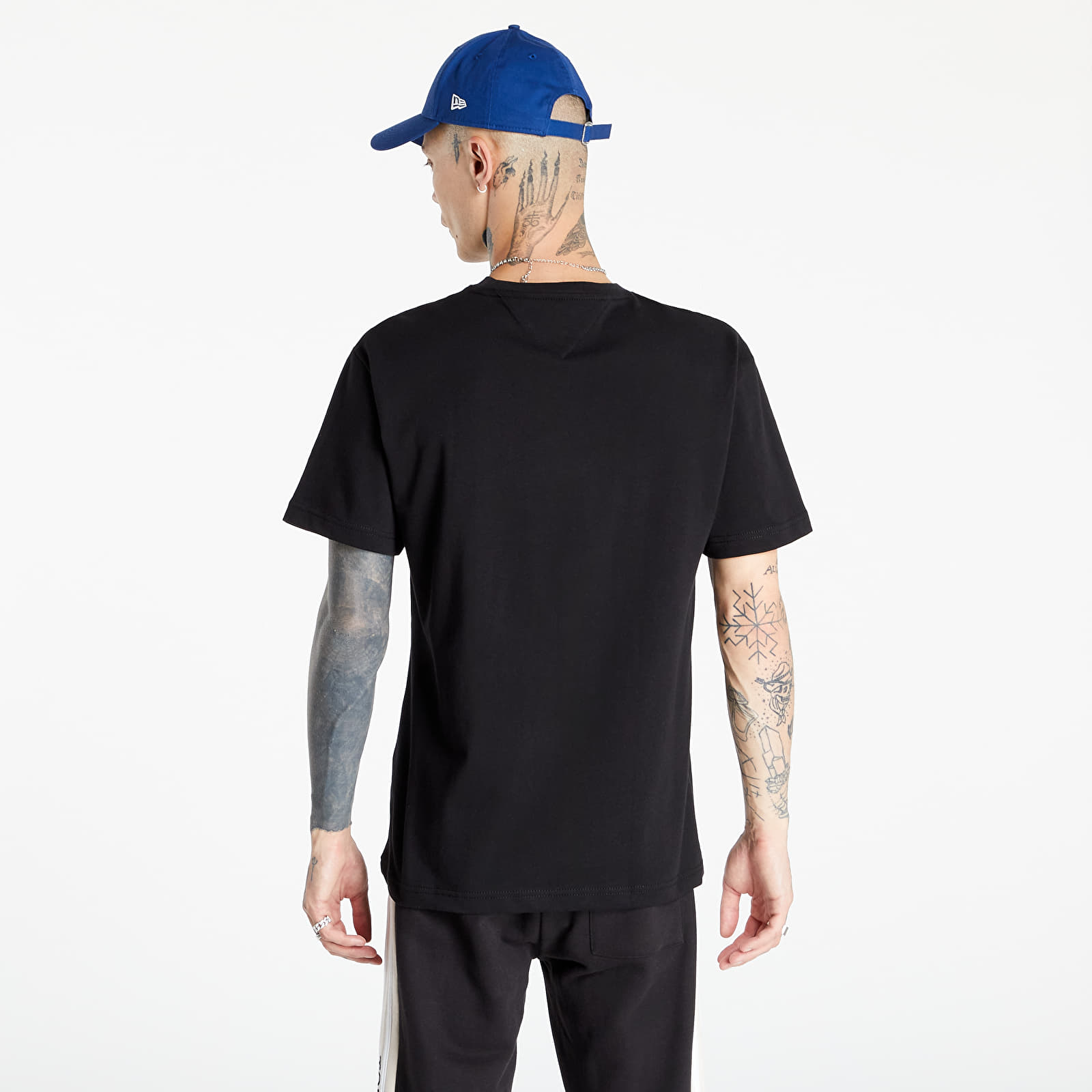Camisetas Tommy Jeans TJM Tommy Badge Tee Black